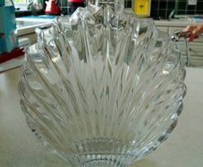 Villeroy and Boch glass decanter, art deco style