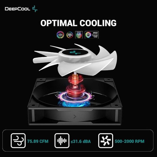 Ag400 Bk Argb Cpu Air Cooler All-black 5v-3pin Sync 220w Tdp 6mm X 4 Copper Heat Pipes With 120mm Fan Pwm 2000rpm 75.89cfm For Intel Lga 1700/1200/1151/1150/1155 Amd Am5/am4