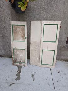 2 Georgian Pine Shutters