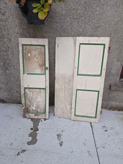 2 Georgian Pine Shutters