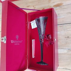 Vintage Limited Edition A Partridge in a Pear Tree Waterford Crystal Flute. In original box.