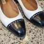 Bally Ballet pumps black white leather Image 6