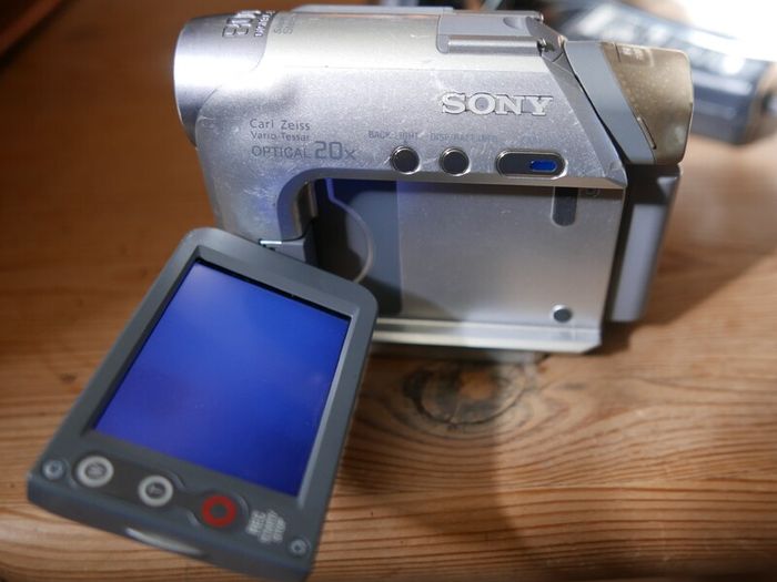 Sony Handycam DCR-HC19E Camcorder Vintage Mini DV Video Camera Tested