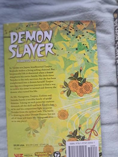 demon slayer manga 1-9