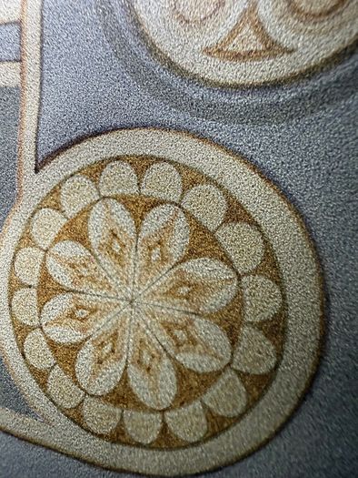 Original Artwork "Celtic Spiral" by Elizabeth A. McEwen SRUA (1937- 2020)
