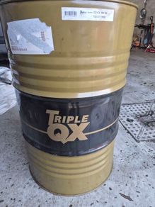 fire pit bbQ garden garden seat 2 left oil barrel