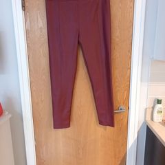 Faux Leather  Red Jeggins.   S.16.