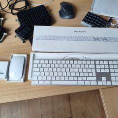 Apple magic keyboard and mouse