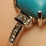 Natural Turquoise Dress Ring(Bargain Price) Image 6