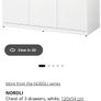 Ikea 3 drawer storage unit Image 4