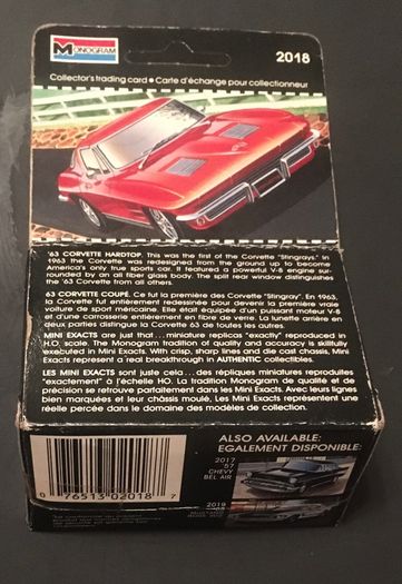 Monogram 1:87 Corvette Stingray