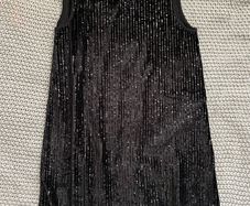 Brand new black Benetton dress 10- 11 160 cm