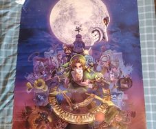 The Legend of Zelda Majora's Mask Poster