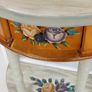 pair hand painted tables Image 7