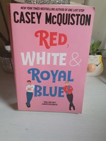 red,white&royal blue book