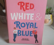 red,white&royal blue book