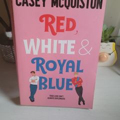 red,white&royal blue book