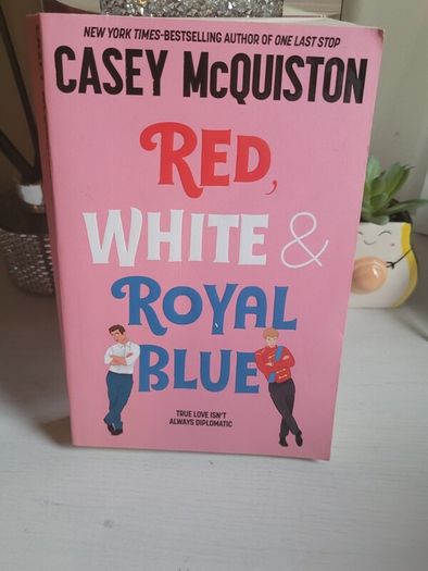 red,white&royal blue book