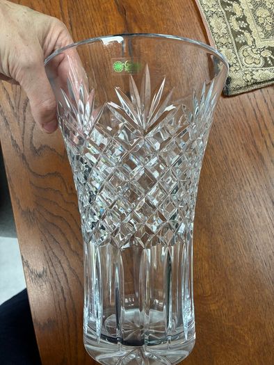 Galway Crystal large vase