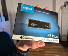 Crucial P3 plus 4TB SSD