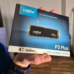 Crucial P3 plus 4TB SSD