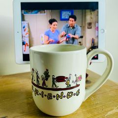 Official 1996 Friends Warner Bros Mug Vintage 90s Collectible