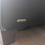 Natuzzi Black Leather 3 Seater Sofa + 2 Armchairs Image 5