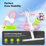 Ab Machine, Abs Workout Equipment, Adjustable Ab Trainer Machine for Abs Workout at Home Gym, Foldable, Knee Protection Image 2
