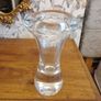 Studio Hand Blown Free Form Vase. Very Heavy. Image 8