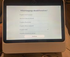 Meta portal smart home device