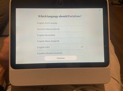 Meta portal smart home device