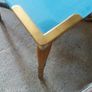 1940s Glass Top Side Table Image 3