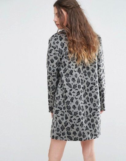 Glamorous Leopard Print Coat