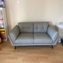 Hale Leather Sofa (Medium)- Meadows & Byrne- 2 seater Image 3