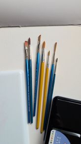 watercolour brushes
