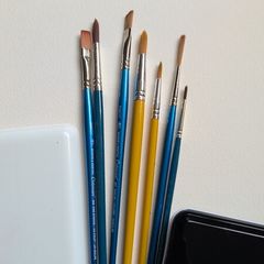 watercolour brushes