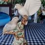 Vintage figurine of two birds Image 3