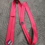 Wine coloured men's tie Image 2