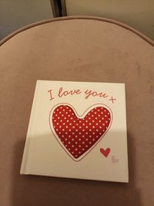 valentines I Love you book