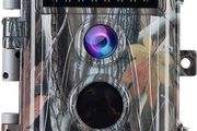 Wildlife Camera, 24MP 1296P Trail Cameras with 120 Degree Wide Angle Motion Sensor, IP66 Waterproof Animal Camera with Night Vision Motion Activated for Garden Wildlife Observation (FREE POSTAGE)