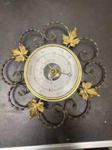 Vintage Shortland SB English Aneroid Wall Barometer