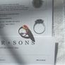 3.5 Carat Ruby and diamond ring with papers Image 9
