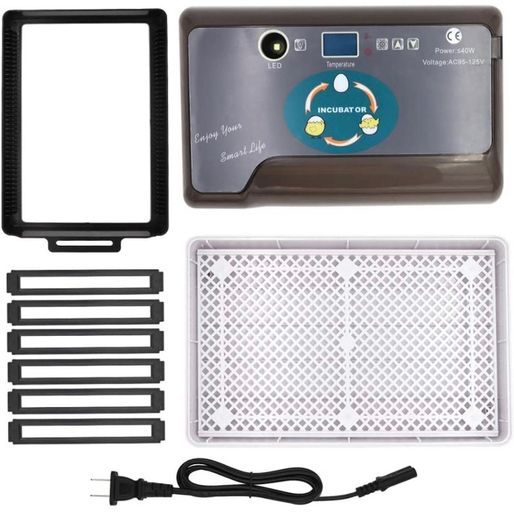 Egg Incubator Automatic Digital Fully Automatic Hatcher Chicken Poultry Hatcher Egg Hatcher Incubator with Automatic Temperature Control (FREE POSTAGE)