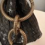 Beautiful woven leather crossbody bag Image 4