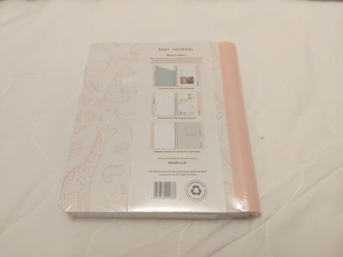 Busy B baby journal
