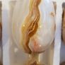 set of 6 onyx wine goblets Image 6