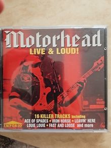 Motorhead CD - Live & Loud