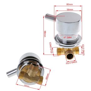 Cold and hot water mixer