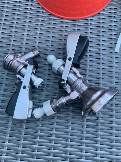Tap cleaning bottle and Couplers