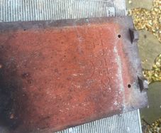 Terracotta roof tiles approximately 330